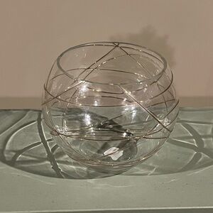 PartyLite Calypso Gold Tealight Holder Vintage P7116